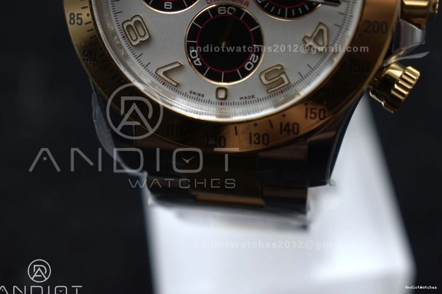 YG SS Dial Clean Daytona GoodFit Markers Best SA4130 V Arabic 737 Edition on 1:1 White Bracelet 116503 1022